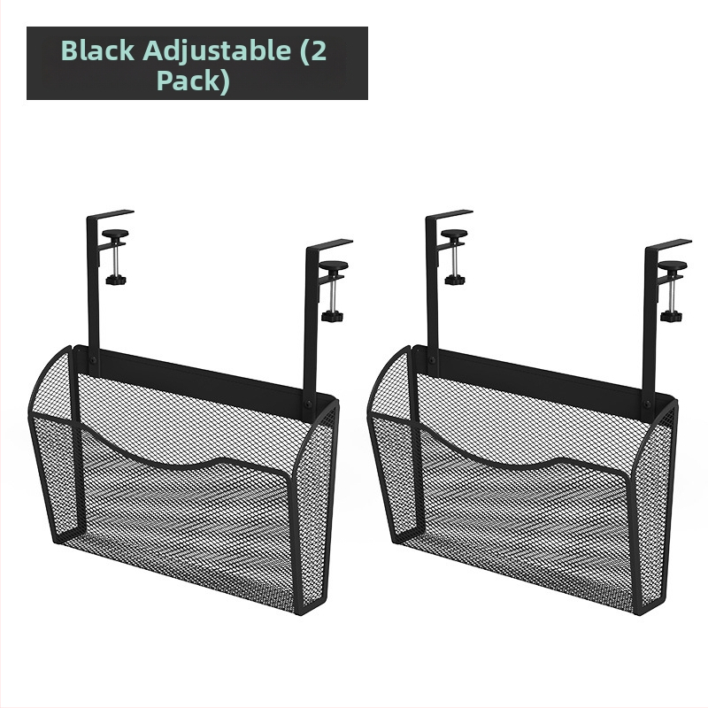 Kovový regál na dokumenty pod stolom, 1 úroveň, tlačené logo, možnosť prispôsobenia