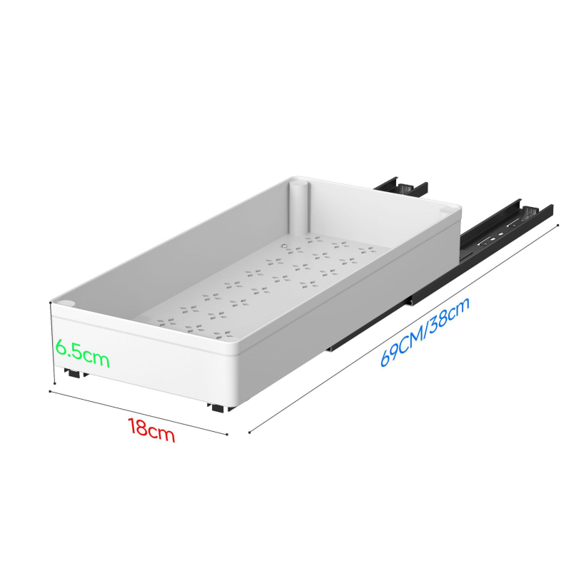 Изтеглящ се органайзер за шкаф – мултифункционален пластмасов държач за подправки и съдове, Nobel, модерен минималистичен стил, пускан през 2024 г.