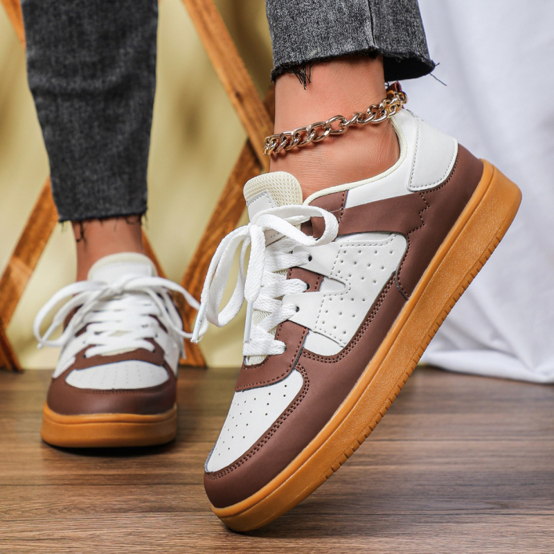 Sportske casual tenisice, korejskog stila s debelim potplatom, prozračni PU gornji dio, EVA uložak, TPR potplat, visina pete 3-5 cm, unisex