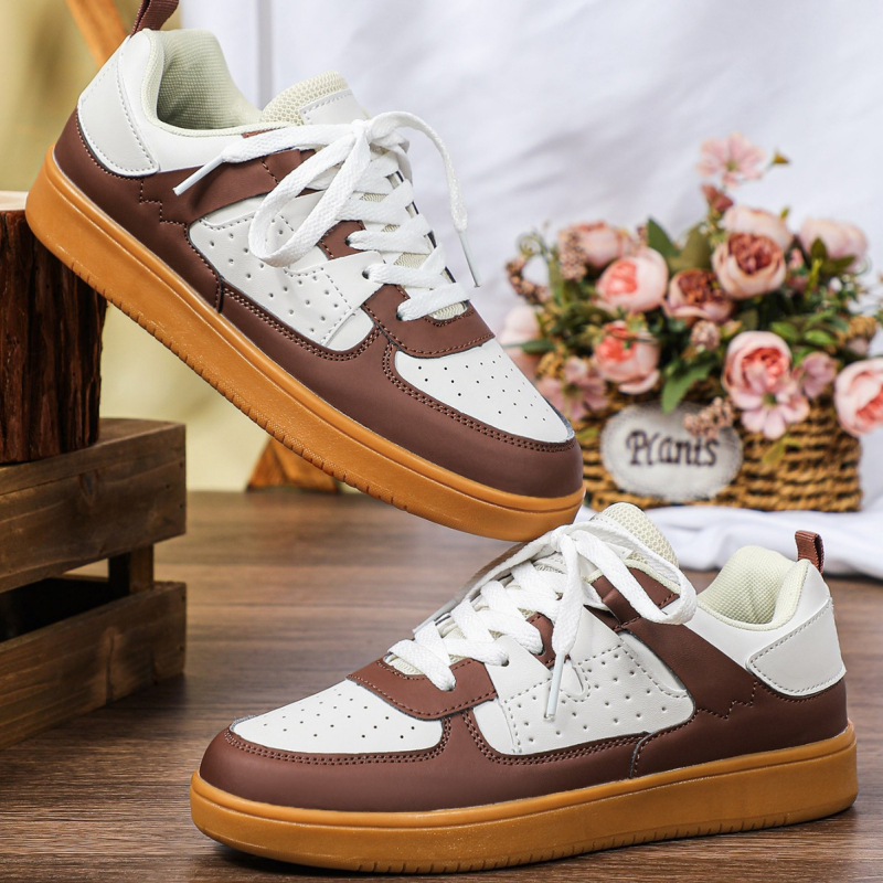 Sportske casual tenisice, korejskog stila s debelim potplatom, prozračni PU gornji dio, EVA uložak, TPR potplat, visina pete 3-5 cm, unisex