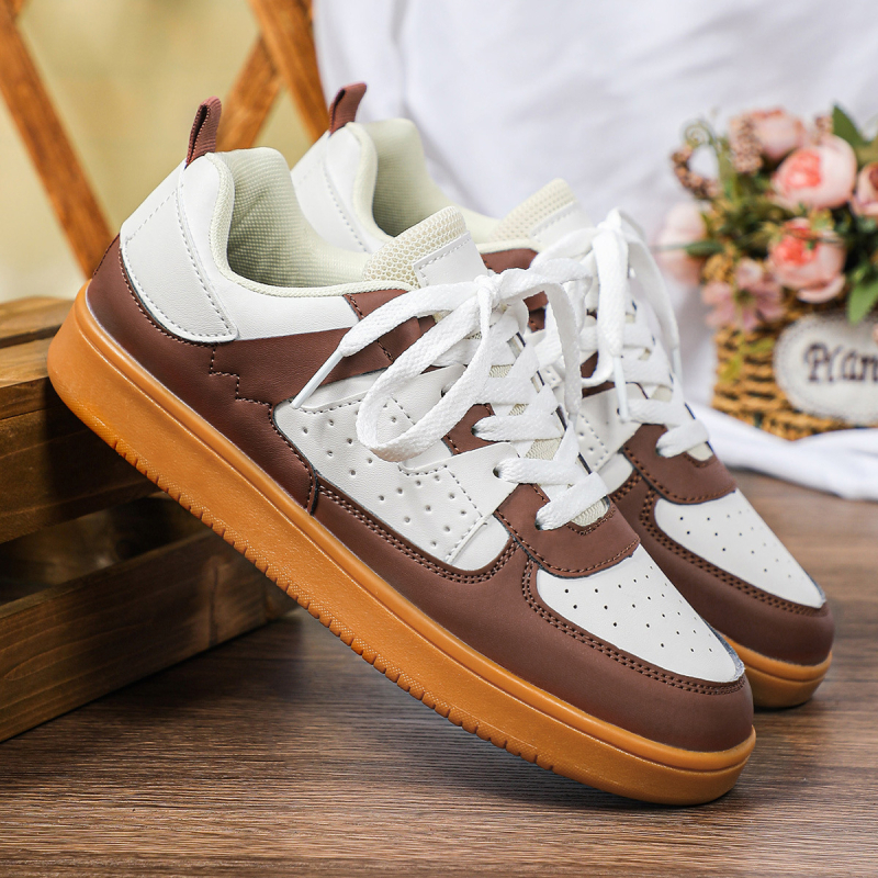 Sportske casual tenisice, korejskog stila s debelim potplatom, prozračni PU gornji dio, EVA uložak, TPR potplat, visina pete 3-5 cm, unisex