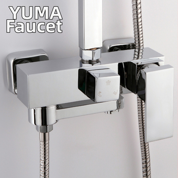 Vstavaný sprchový mixér YM-1900 s keramickou kartušou, meďové telo, prevádzková teplota 0–99°C, prevádzkový tlak 0,6 MPa