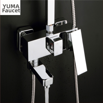 Vstavaný sprchový mixér YM-1900 s keramickou kartušou, meďové telo, prevádzková teplota 0–99°C, prevádzkový tlak 0,6 MPa