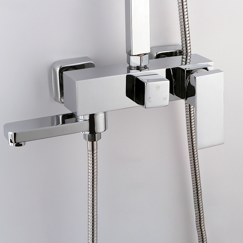 Duș încastrat YM-1900 cu cartuș ceramic, corp din cupru, temperatură de lucru 0–99°C, presiune nominală 0,6 MPa