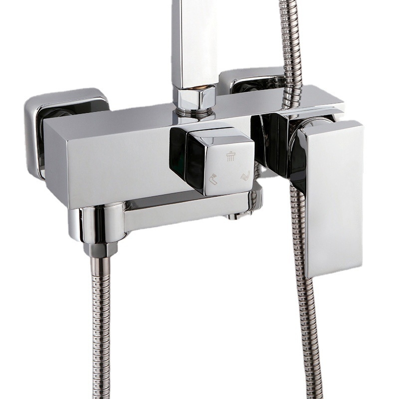 Duș încastrat YM-1900 cu cartuș ceramic, corp din cupru, temperatură de lucru 0–99°C, presiune nominală 0,6 MPa