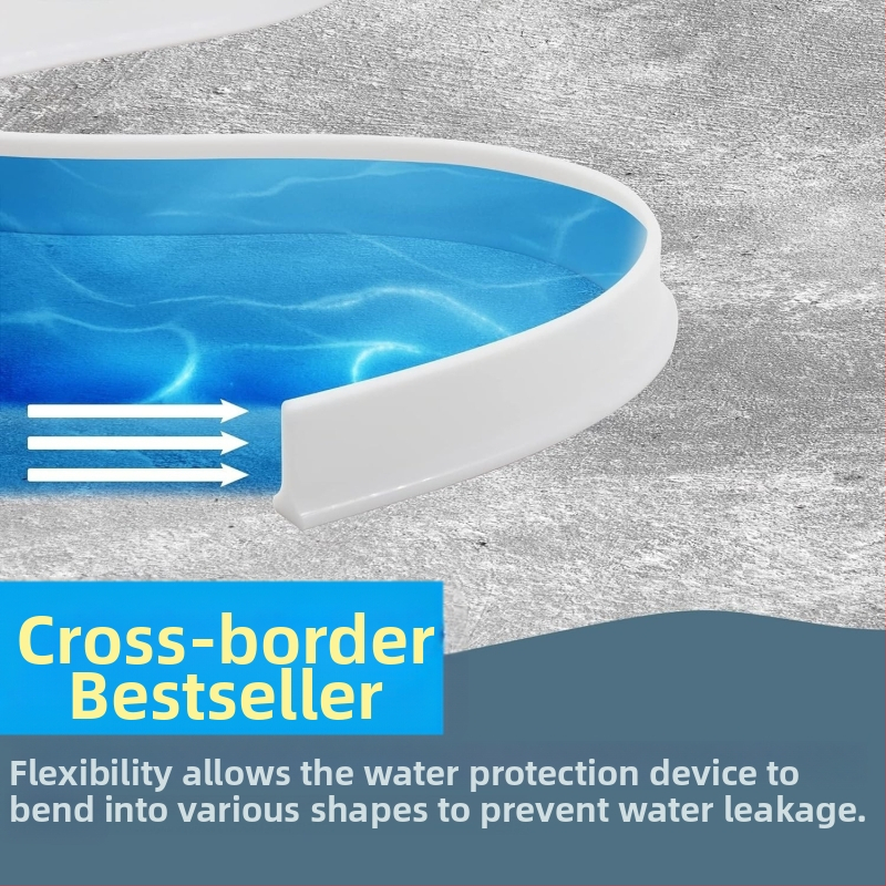 Vanni silikoonist tihendusriba, pehme silikoon, isekleepuv, veekindel tõke kuiv–märg eraldamiseks