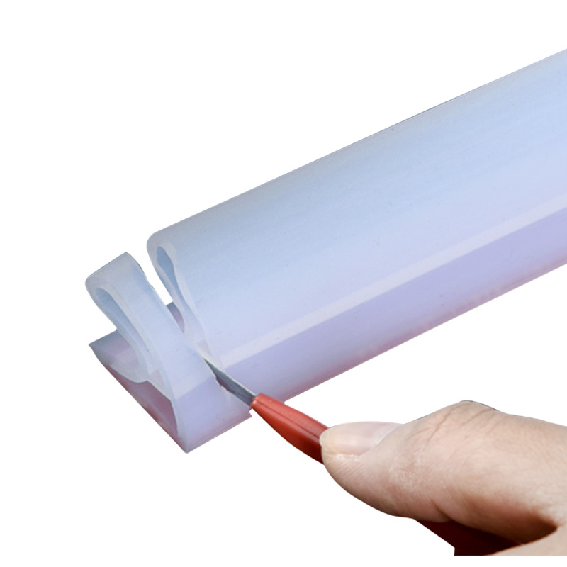 Kúpeľňová silikónová tesniaca páska, odolná voči opotrebeniu, uzavretý model