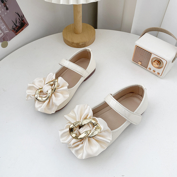 Hercegnő-stílusú lánycipők mikroszálas felsőrésszel, gumí talppal, Velcro-zárás, alacsony profilú, 7–16 éves lányoknak, tavasz–őszi viseletre