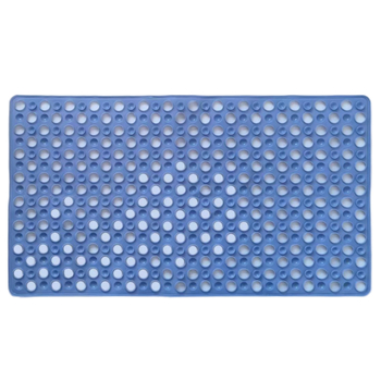 Fürdőszobai csúszásmentes szőnyeg, PVC anyag, szövött kivitel, négyzet formájú, modern egyszerű stílus