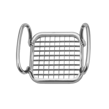 Tăietor pentru cartofi, cartofi prăjiți și legume, cu presiune manuală, din oțel inoxidabil, model ZF-I012-3, personalizare disponibilă