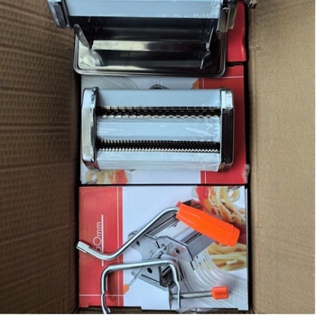 Ručný lis na cestoviny a váľací stroj – rozdelený dizajn, pre domáce použitie, na nudle a pláty na pirohy a wonton