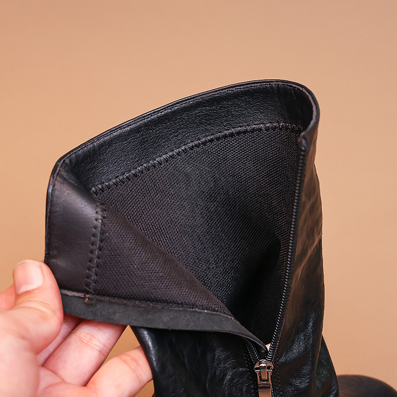 Dievčenské jazdecké čižmy – PU vrchnok, stredná výška lýtka, bočný zips, gumová podrážka, jednofarebné, ľahké, odolné