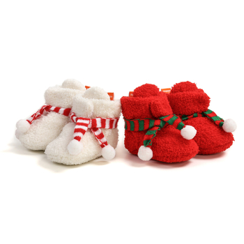 Cipele za djecu - unisex, Velcro zatvarač, visok gornji dio od velura, toplo za zimu