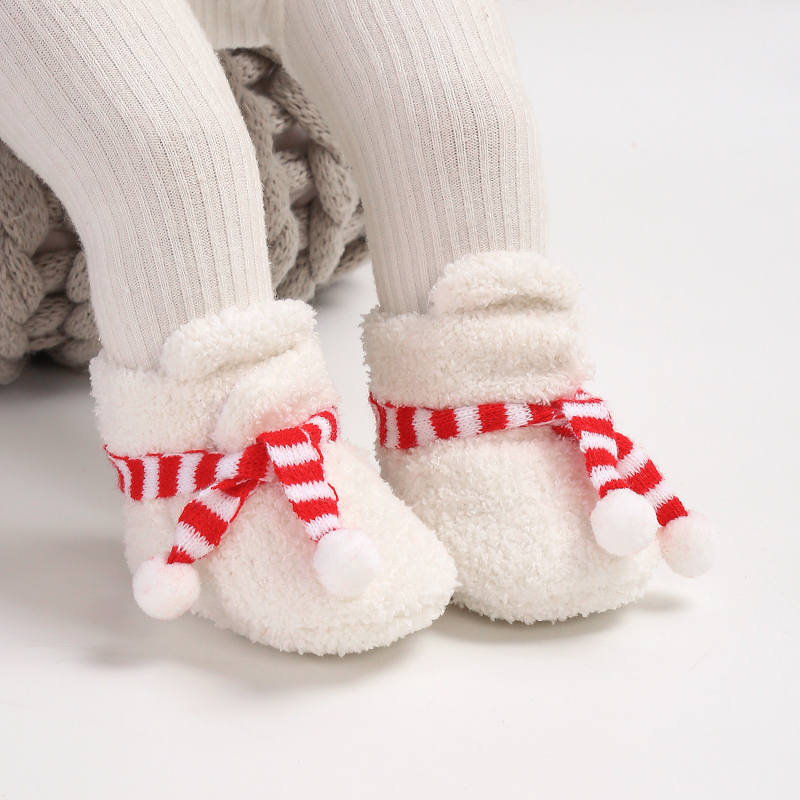 Cipele za djecu - unisex, Velcro zatvarač, visok gornji dio od velura, toplo za zimu