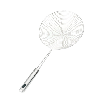 Nerezové sitko s rukoväťou s deviatimi guličkami, veľké sitko na rezance a horúci vývar, proti popáleninám