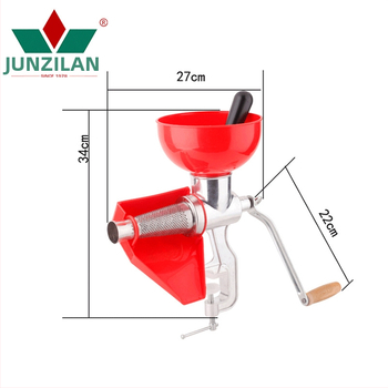 Ručný odšťavovač FP-5 na ovocie a zeleninu, hliníkové telo, značka Clivia