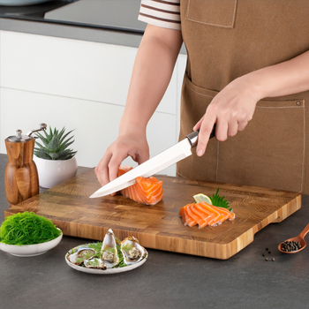 Drevená doska na krájanie – obdĺžniková, obojstranná, na domáce použitie