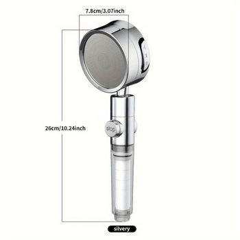 Tlaková sprchová hlavica — cezhraničný exkluzívny dodávateľ (Značka: Other; Číslo produktu: jd601099595910323)