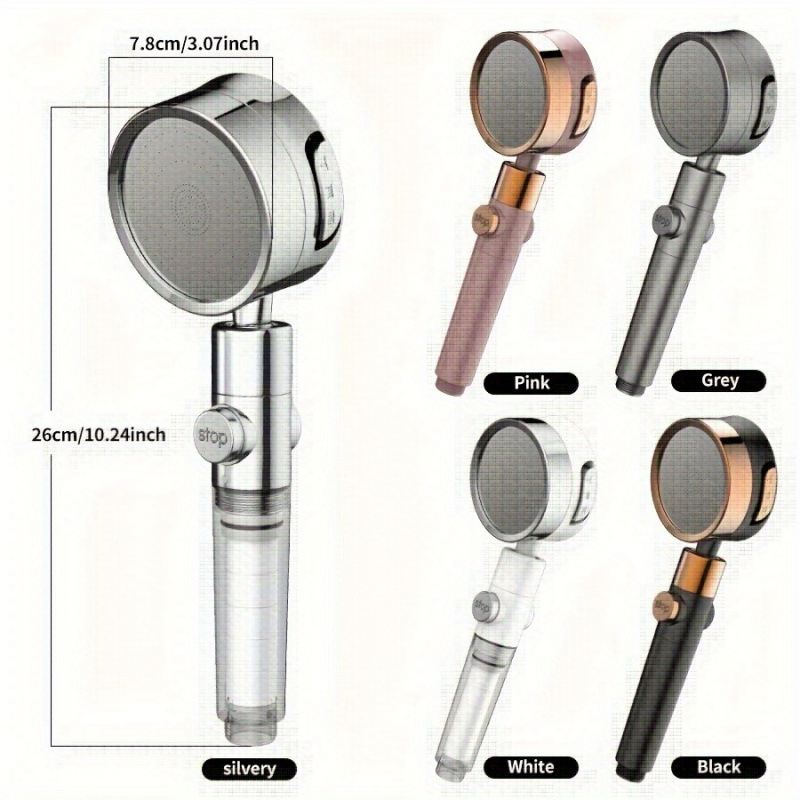 Tlaková sprchová hlavica — cezhraničný exkluzívny dodávateľ (Značka: Other; Číslo produktu: jd601099595910323)