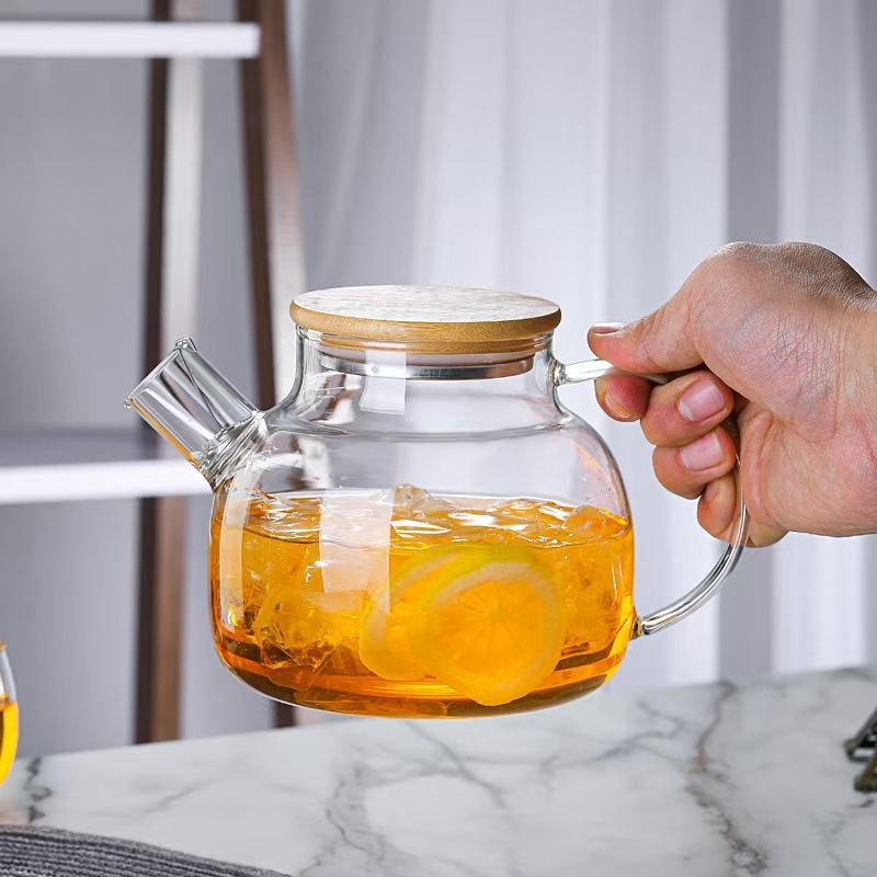 Staklena čajnik On, nordijskog stila, prilagodljivo