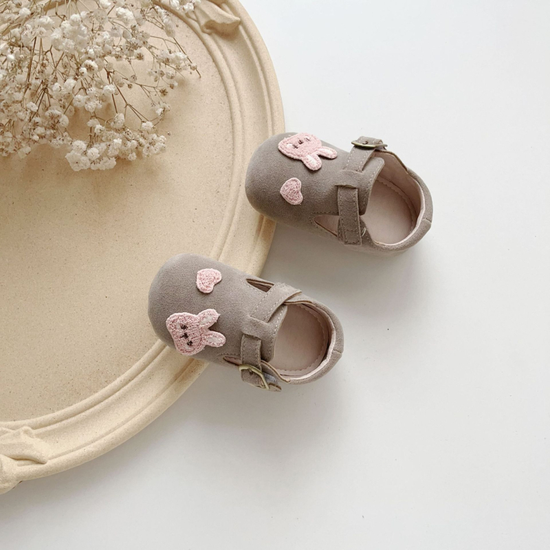 Funkcionalne cipele za bebe – Cartoon uzorak, gornji dio od umjetnog velura, mat završnica, zatvarač s Velcro trakom, za 12–36 mjeseci