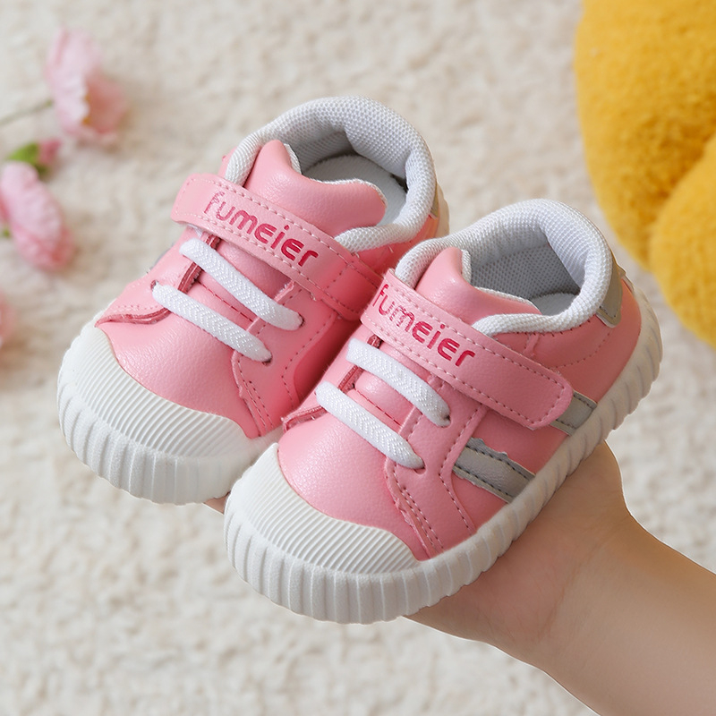 Dječje tenisice za hodanje, slatke cipele za bebe 0–2 godine, otporne na klizanje, mekana potplata, unisex, Velcro zatvarač