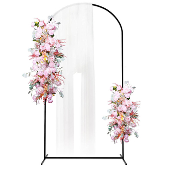 Kované železné svadobné oblúky na balóniky — kartónové balenie, prispôsobiteľné, vhodné na svadby