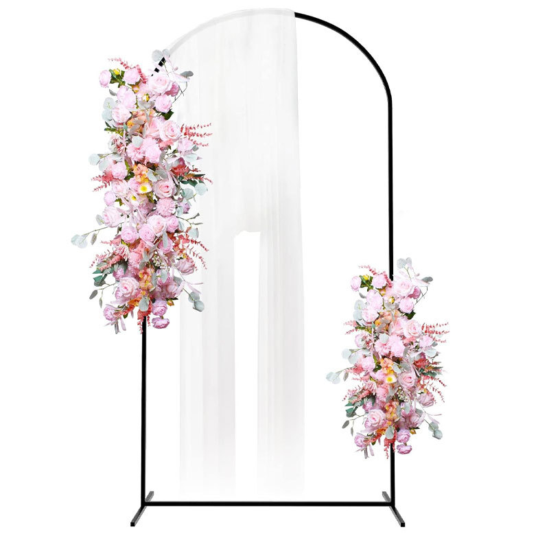 Kované železné svadobné oblúky na balóniky — kartónové balenie, prispôsobiteľné, vhodné na svadby