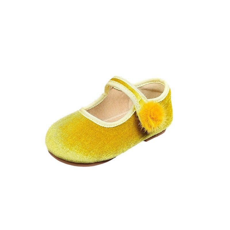Cipele za djevojčice princeze - gornji dio od velura, gumeni potplat, vintage stil (gornji dio od velura; gumeni potplat; vintage stil; za djevojčice 4-6 godina)