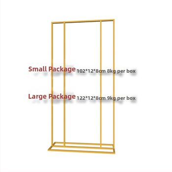 Železný rám pozadia pre vonkajšiu svadbu, odnímateľný panel pre dekoráciu a fotografovanie (Materiál: Železo; Kategória: Obrazovky; Produktová kategória: Zariadenie priestoru)