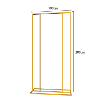 Železný rám pozadia pre vonkajšiu svadbu, odnímateľný panel pre dekoráciu a fotografovanie (Materiál: Železo; Kategória: Obrazovky; Produktová kategória: Zariadenie priestoru)