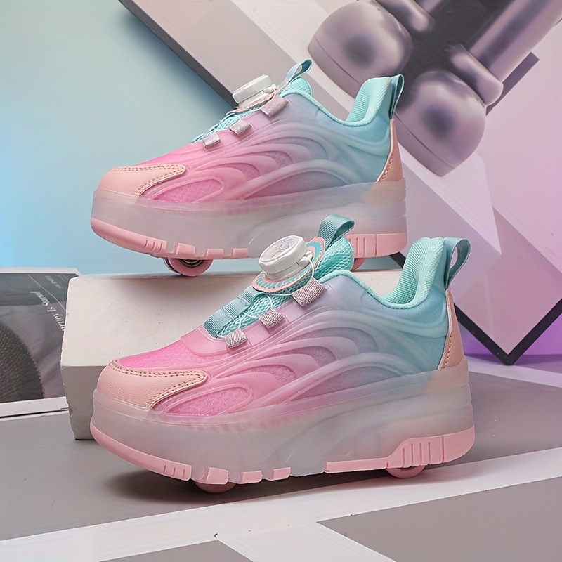 Dievčenské športové skate tenisky, priedušné, odolné voči opotrebeniu, Lyocell látka, pre deti od 8 rokov.