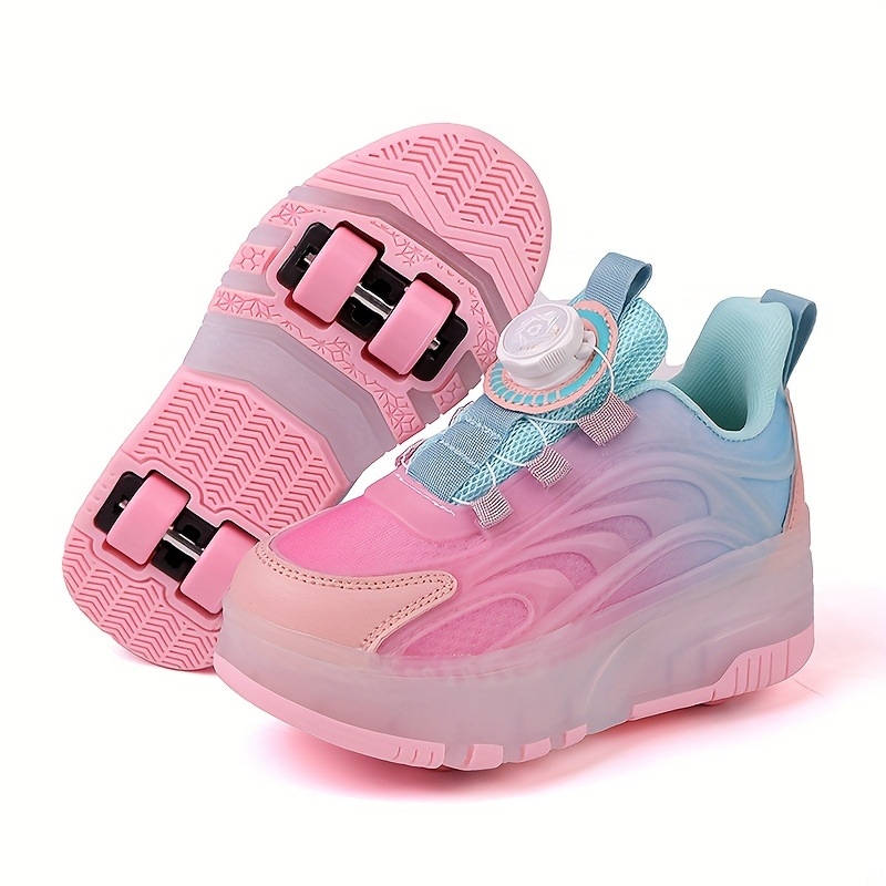 Dievčenské športové skate tenisky, priedušné, odolné voči opotrebeniu, Lyocell látka, pre deti od 8 rokov.