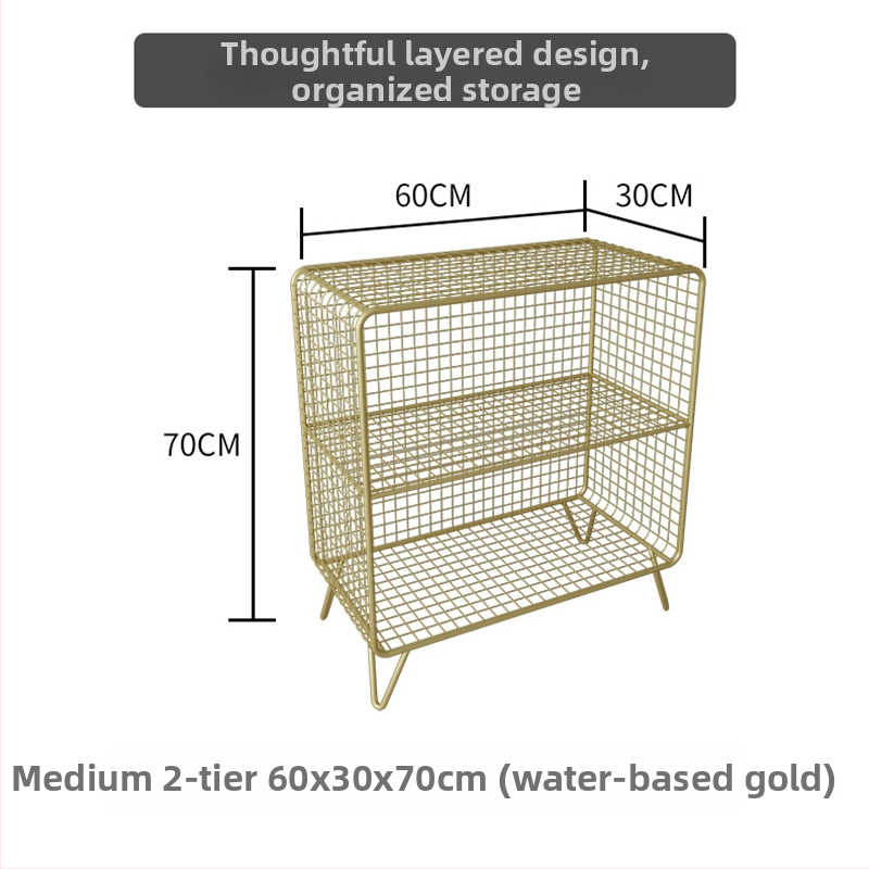 Kovový nočný stolík s mrežovým úložným priestorom pre spálňu, vrchný diel zo bridlice – multifunkčné, vyžaduje zostavenie