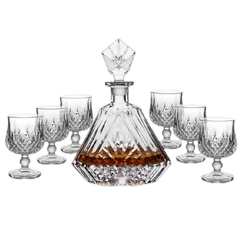 Σετ ποτηριών κόκκινού κρασιού από κρύσταλλο, Nordic στυλ, 6–10 τεμάχια, χωρητικότητα άνω των 1000 ml