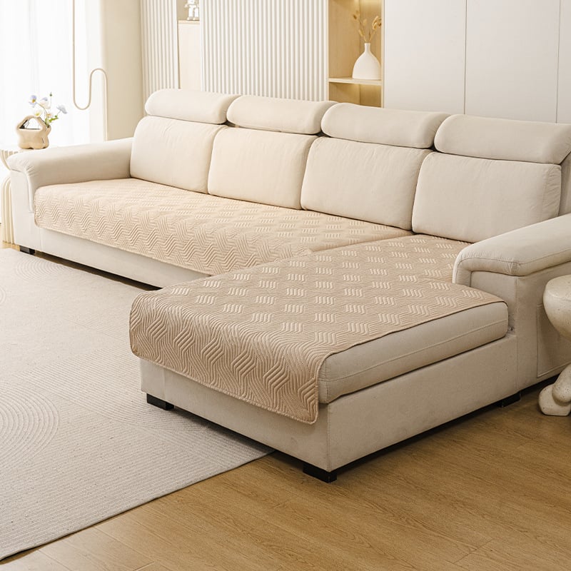 Калъф за възглавница за ъглов диван — Brushed Fabric, минималистичен модерен стил, пълно покритие без цип, модел SL-0784