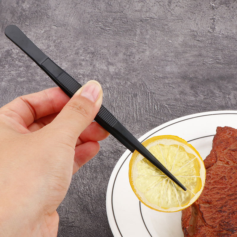 BPJ-01 Pinzeta na servírovanie jedál, 430 nerezová oceľ, Viacúčelový kuchynský nástroj, Runrui Hardware