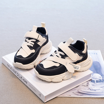 Dječje tenisice za dječake u stilu Dad Shoes, gornji dio od mikrovlakana, EVA đon, kopčanje Velcro, uzrast 4–16 godina, izlazak jeseni 2025