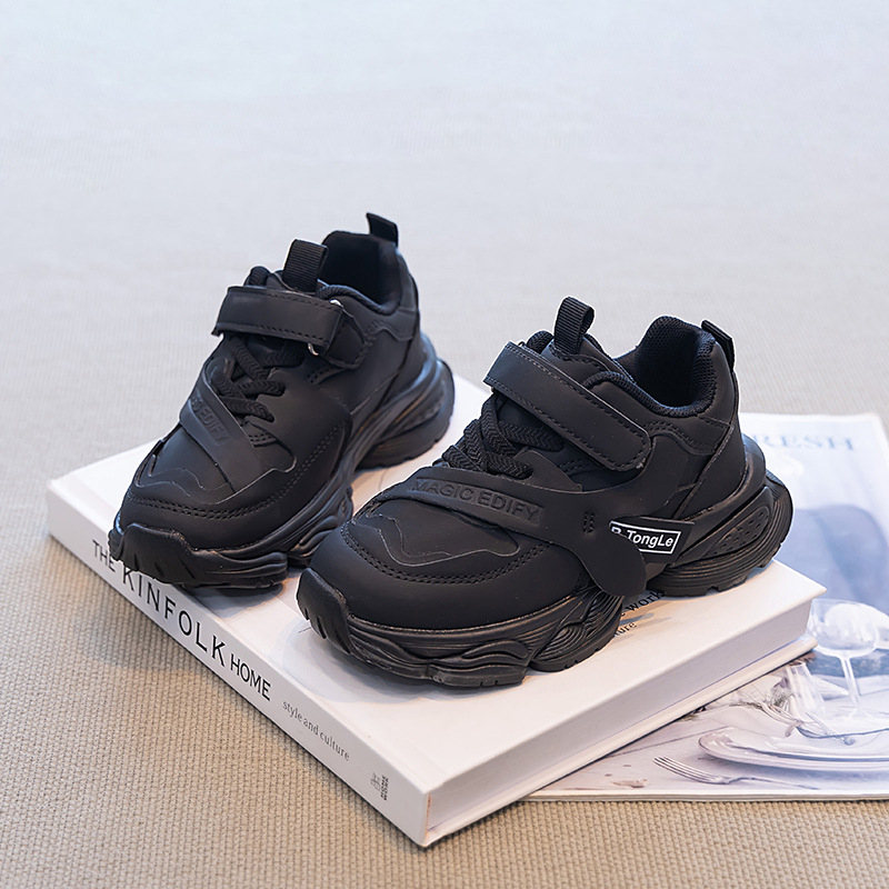 Dječje tenisice za dječake u stilu Dad Shoes, gornji dio od mikrovlakana, EVA đon, kopčanje Velcro, uzrast 4–16 godina, izlazak jeseni 2025