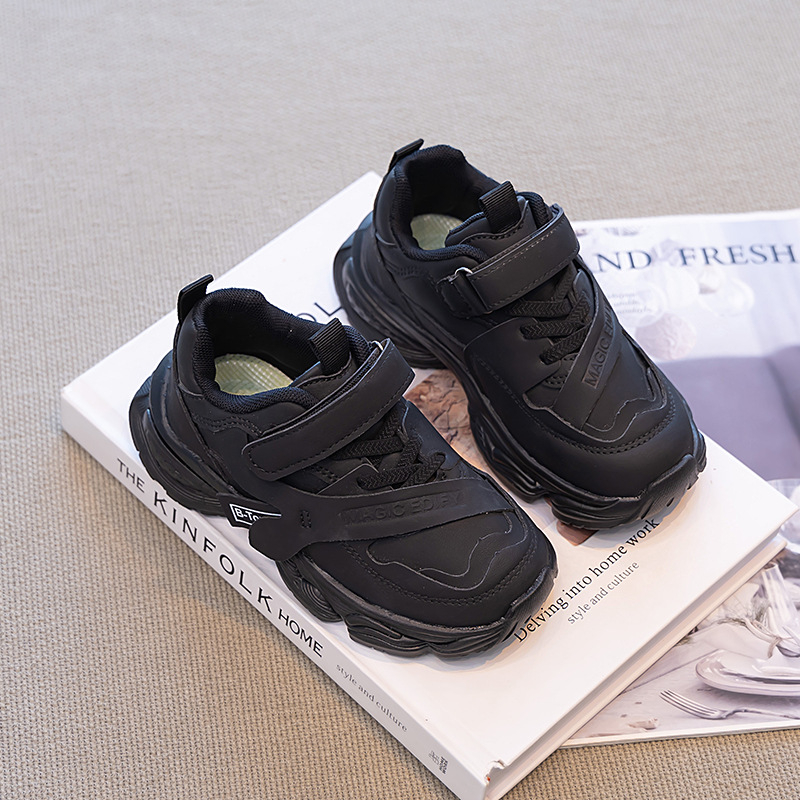 Dječje tenisice za dječake u stilu Dad Shoes, gornji dio od mikrovlakana, EVA đon, kopčanje Velcro, uzrast 4–16 godina, izlazak jeseni 2025