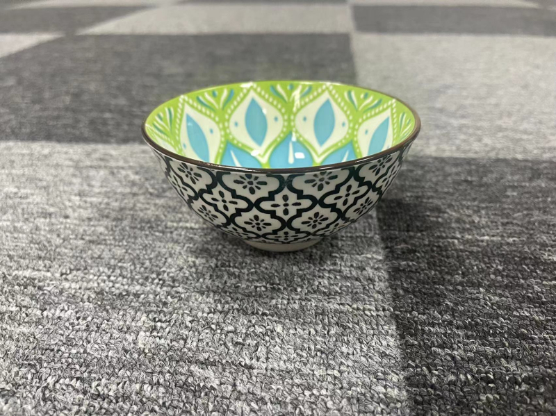 Porcelánová súprava misiek a paličiek na jedlo s vlastným logom, podglazúrované prevedenie, vhodné do mikrovlnky