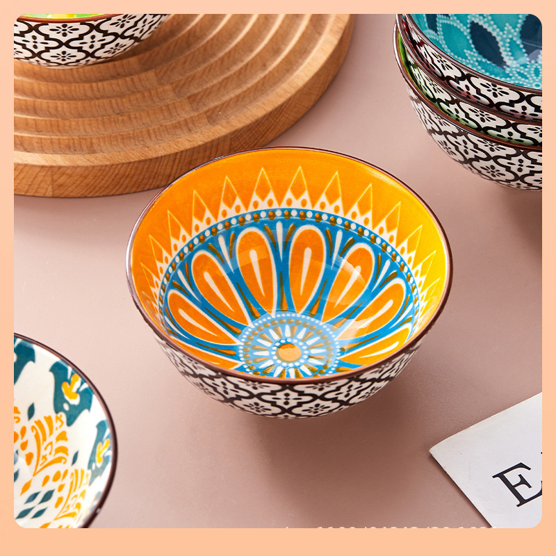 Porcelánová súprava misiek a paličiek na jedlo s vlastným logom, podglazúrované prevedenie, vhodné do mikrovlnky