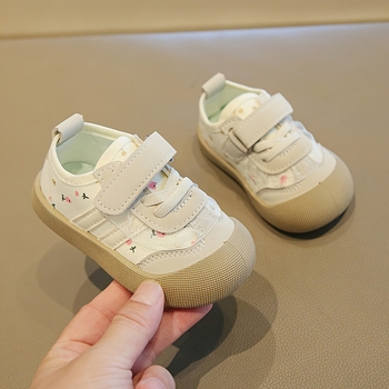 Floralne tenisice za bebe i djevojčice – jesen 2025, mekanom potplatom za stabilan hod