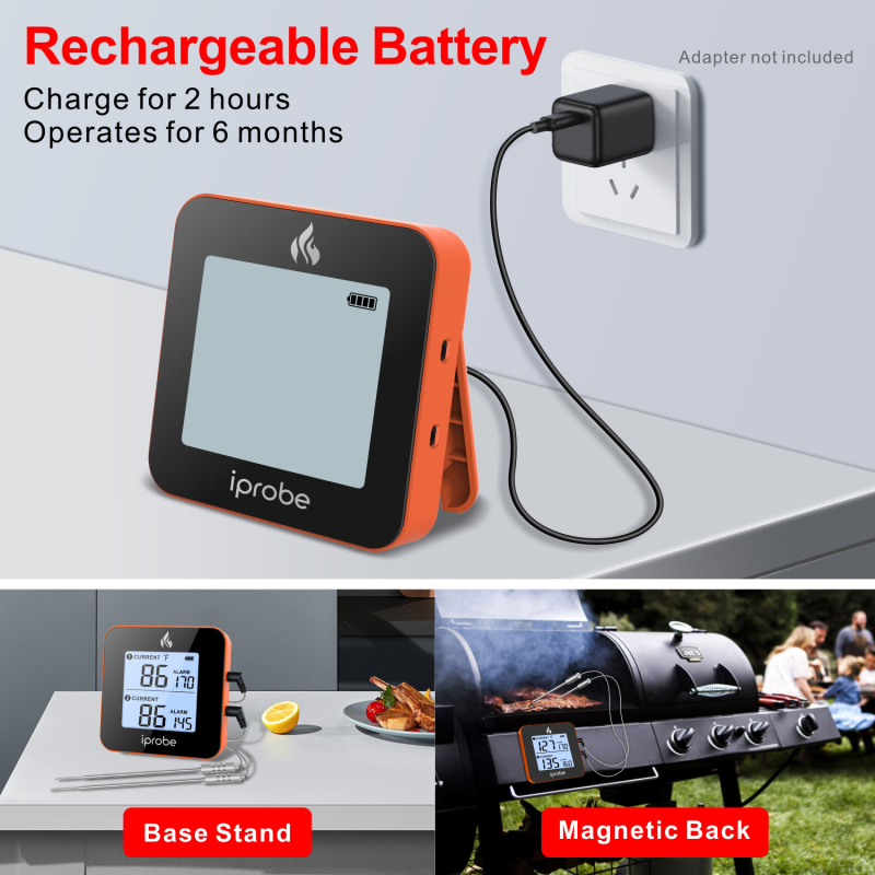 Bluetooth мини измервател на температура и влажност с LCD дисплей за дома и офиса