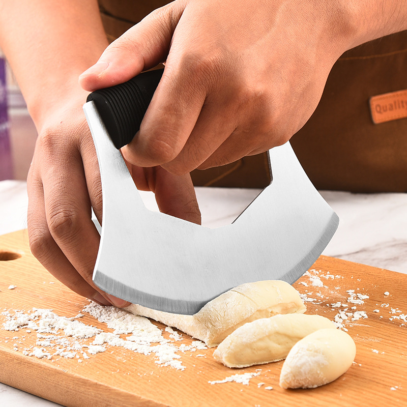 Krájač na pizzu s puzdrom na nôž — Nerezová oceľ, Viacúčelový, Potlačené logo, Možnosť personalizácie, Uvedenie 2024