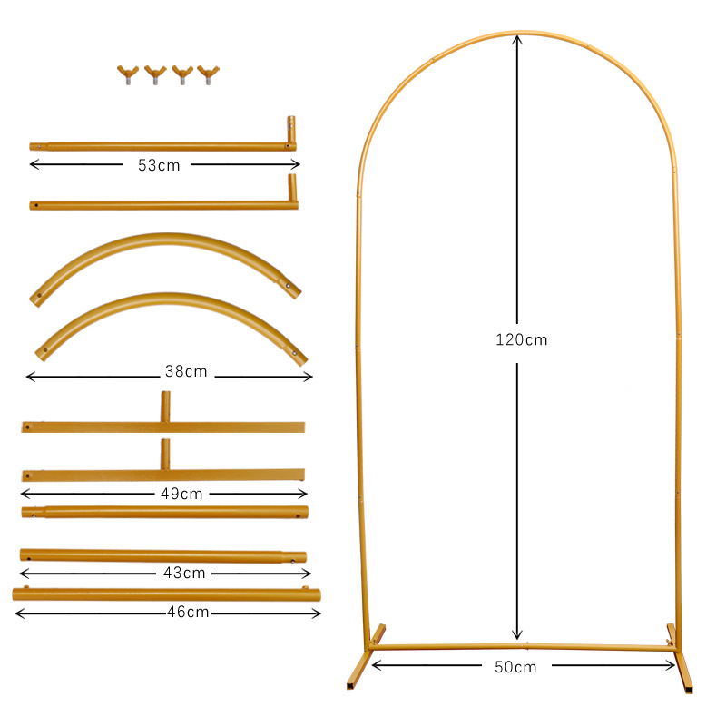 Železný svadobný oblúk na scénu – čínskeho štýlu, dekorácia, rekvizity na usporiadanie scény, značka: Fuge Xipin