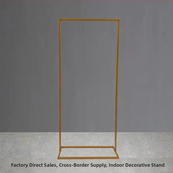 Svadobná výstavná brána so signálnymi stojanmi, štvorcové oblúky z pozinkovanej ocele; balenie kartón; značka Shengda; určené na svadby