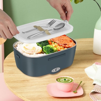 Izolovaná elektrická desiatová krabička, 60W, 220V, zapojenie do zásuvky, 50–60 Hz, Model 02