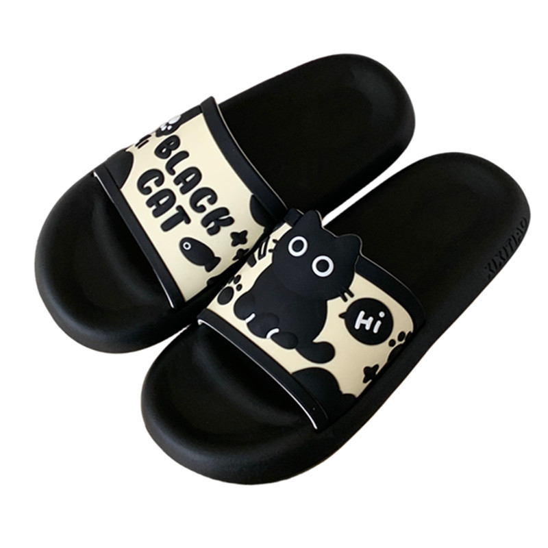 Sandalai su vienu dirželiu, karikatūrų raštas, PVC viršus, EVA padas, neslidūs