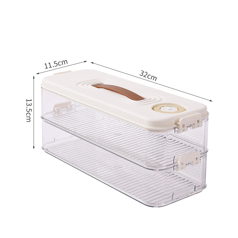 Štvorecová uzatváracia nádoba na cestoviny – plastová potravinárska trieda, kuchynské skladovanie s viečkom